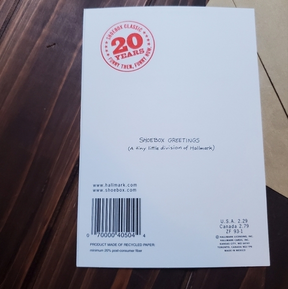 Naughty Funny Greeting Cards Hallmark/American Greetings Vintage‎ Shoebox - Picture 7 of 7